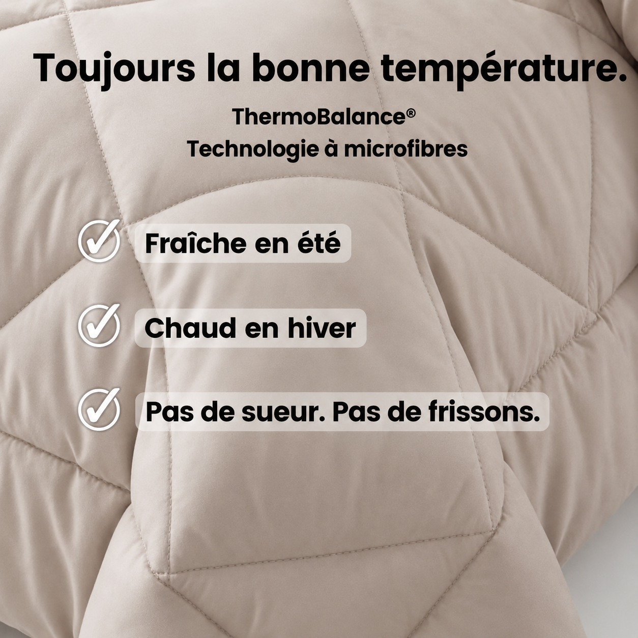 NAMIVLA – LA COUETTE 2 EN 1 À SÉCHAGE RAPIDE QUI ÉLIMINE LE BESOIN DE DRAPS